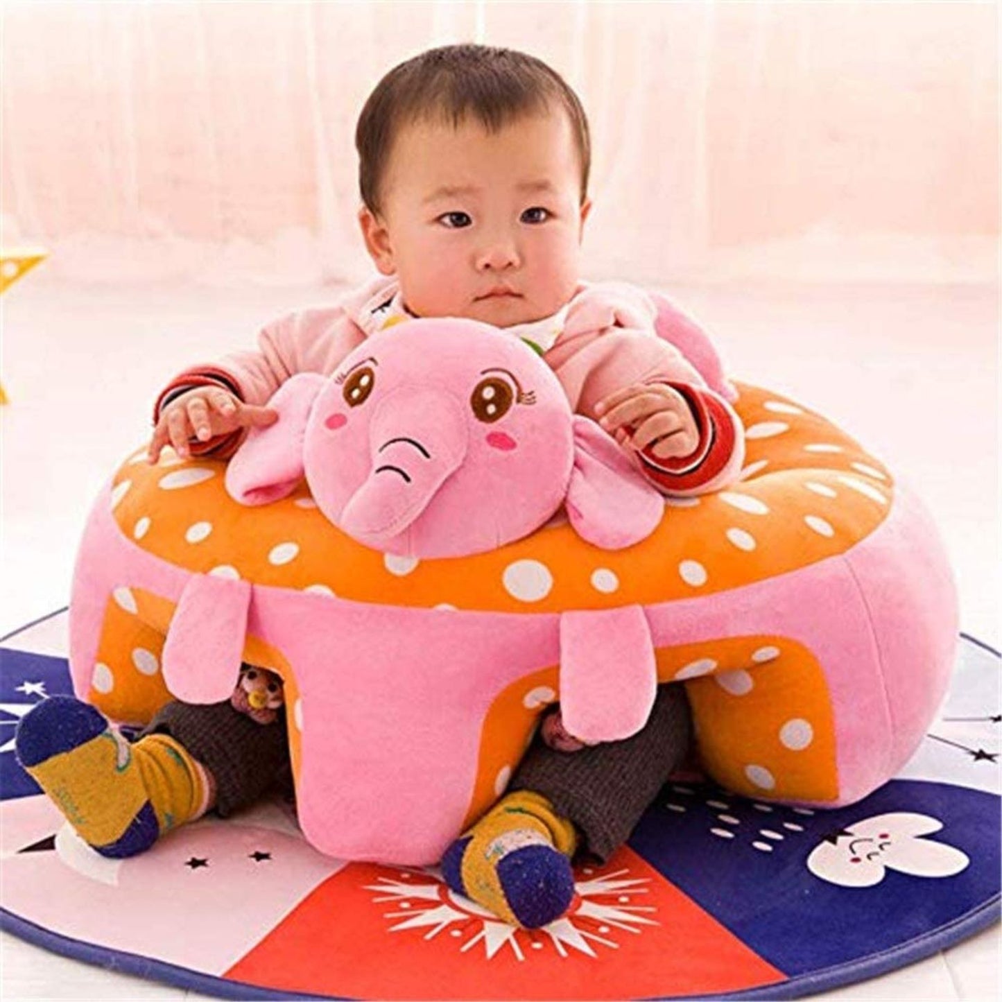 Asiento de Bebé Forma de Animalito - Aprende a Sentarse Seguro y Cómodo 🐻
