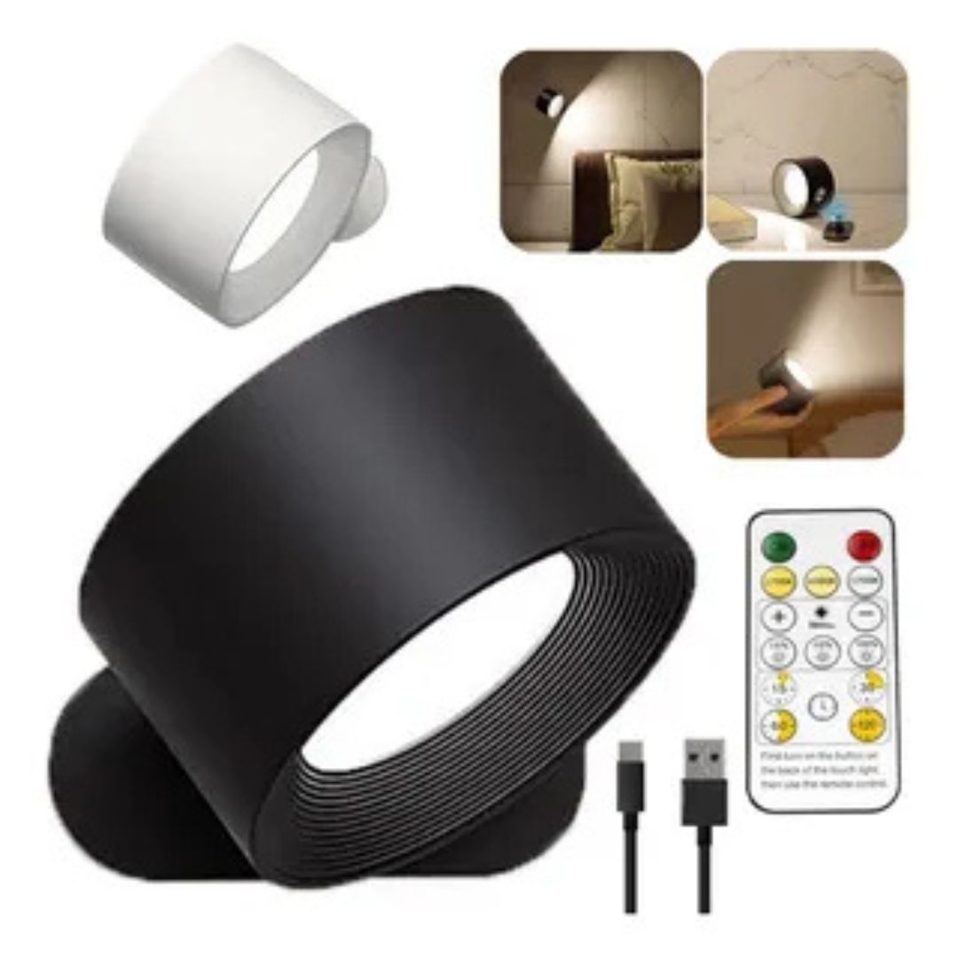 LÁMPARA LED 360° MAGNÉTICA RECARGABLE USB 💡