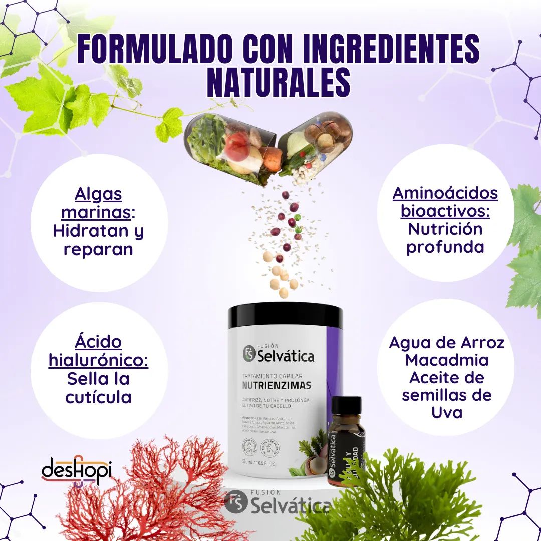 DUO ANTIFRIZZ CAPILAR ✨GRATIS✨ Ampolleta Brillo Intenso