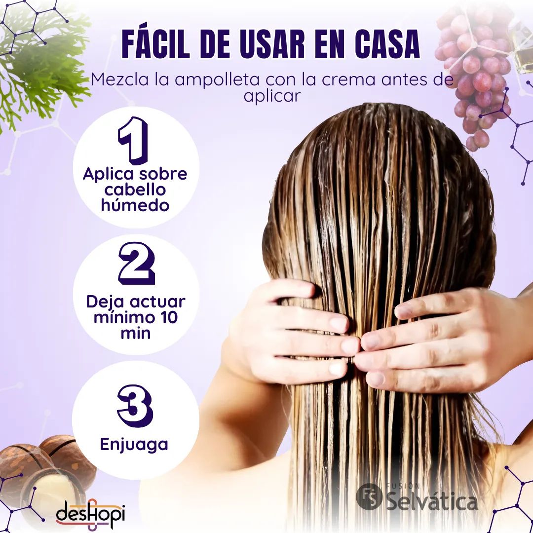 DUO ANTIFRIZZ CAPILAR ✨GRATIS✨ Ampolleta Brillo Intenso